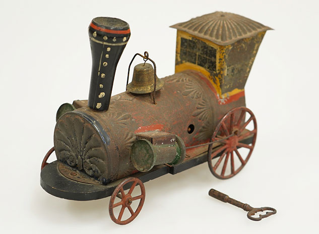 機動蒸気車（ブリキの機関車） | わらべ館 [童謡・唱歌とおもちゃの 