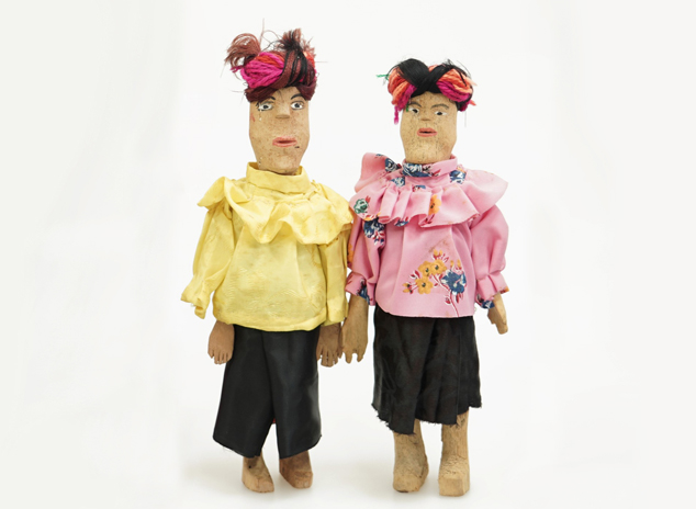 マヤ系先住民の民族衣装人形コレクション