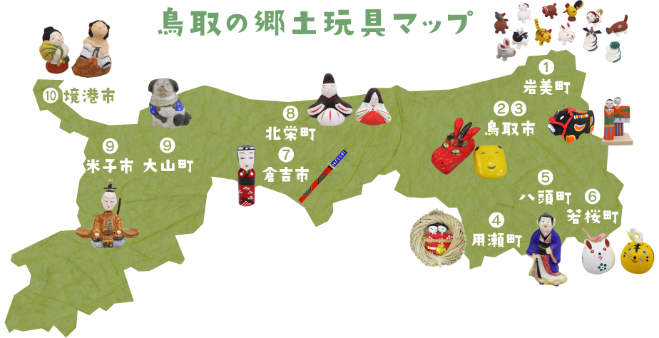 鳥取の郷土玩具 わらべ館 童謡 唱歌とおもちゃのミュージアム
